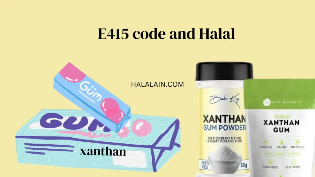 Is xanthan gum Halal