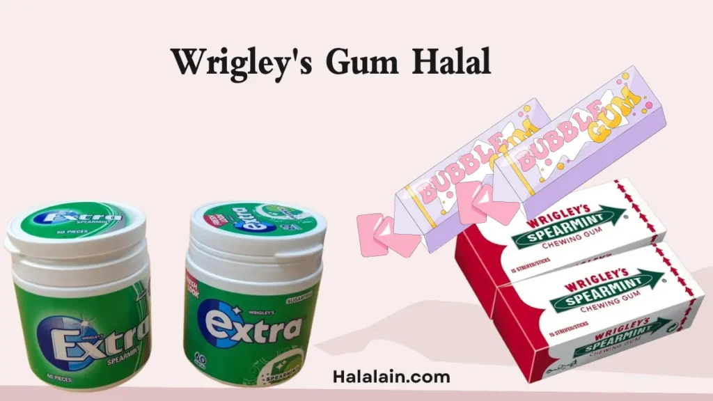 Wrigley's Gum Halal