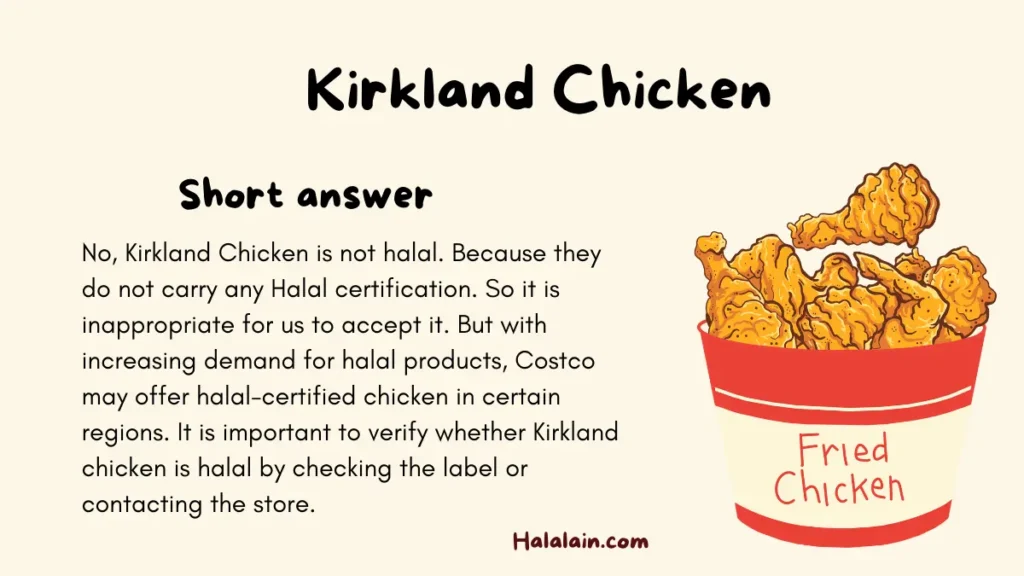  Kirkland Chicken Halal