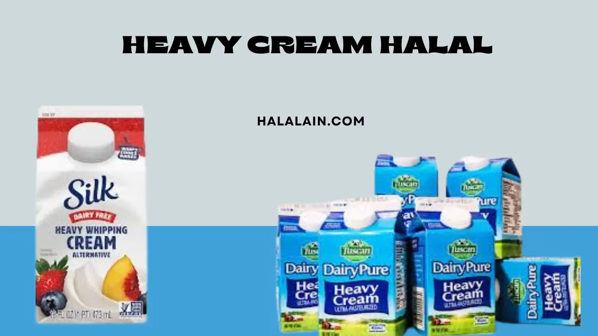 Heavy cream halal