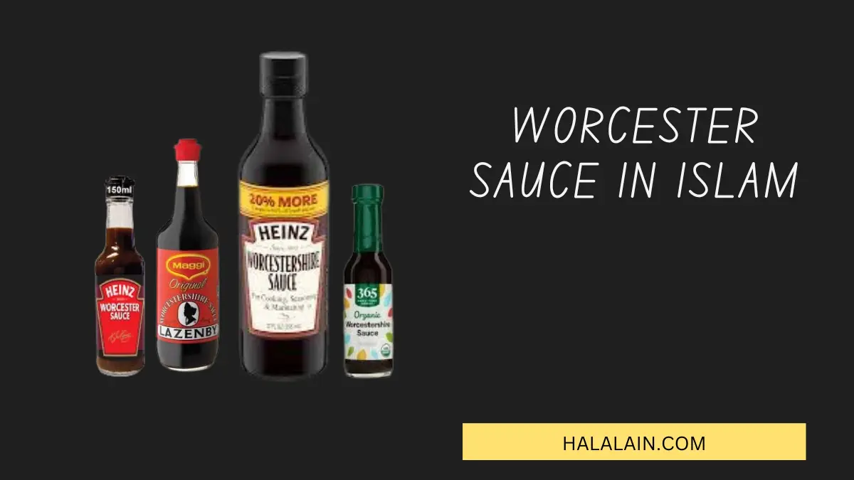 Worcester sauce halal