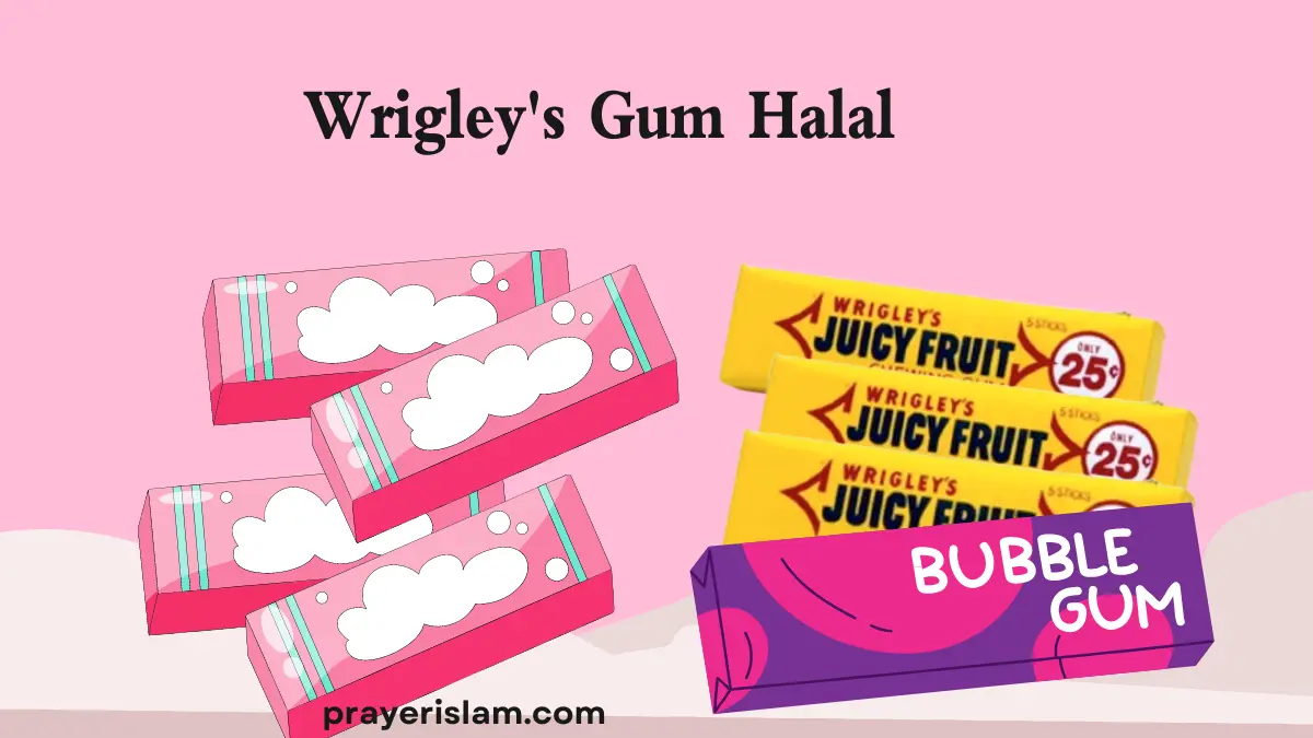 Wrigley's Gum Halal