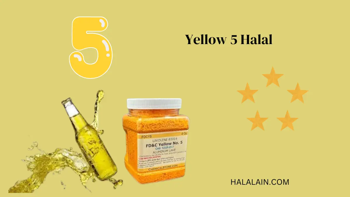 Yellow 5 Halal