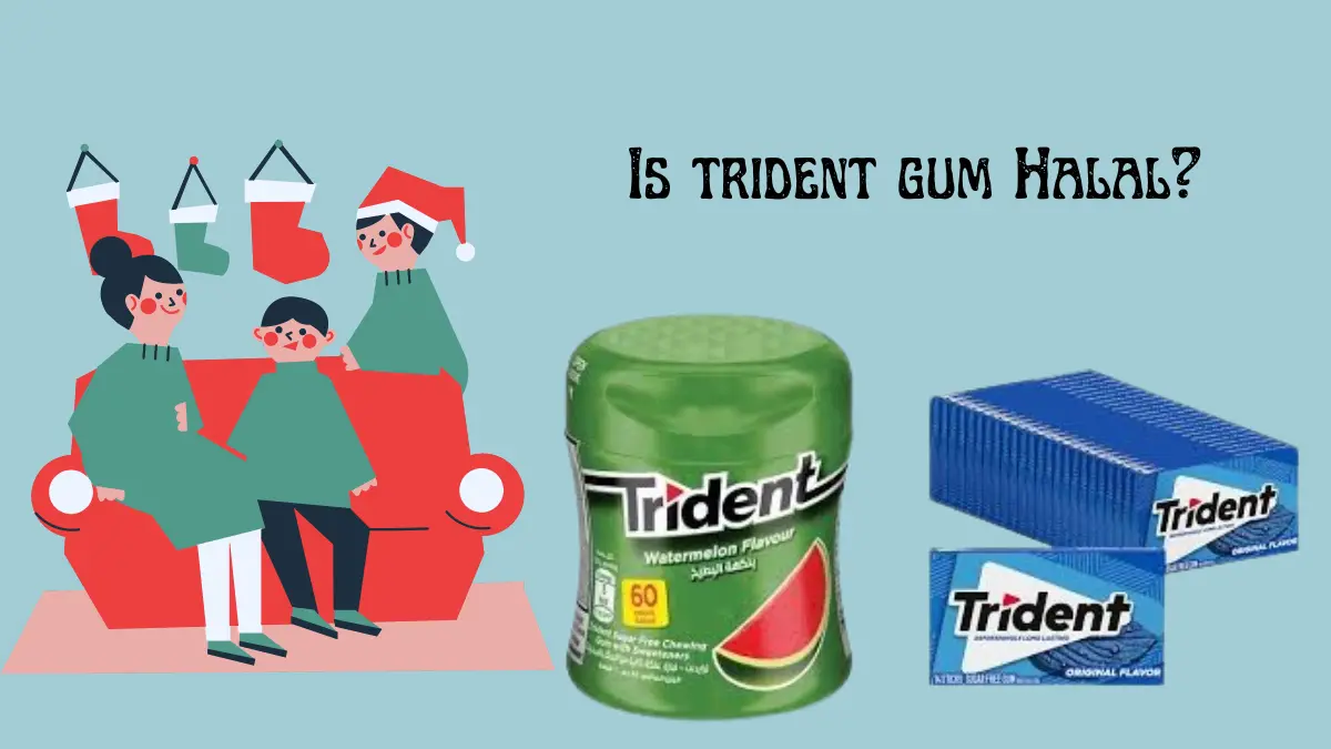 Is trident gum Halal