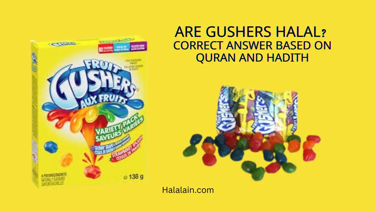 Are Gushers Halal