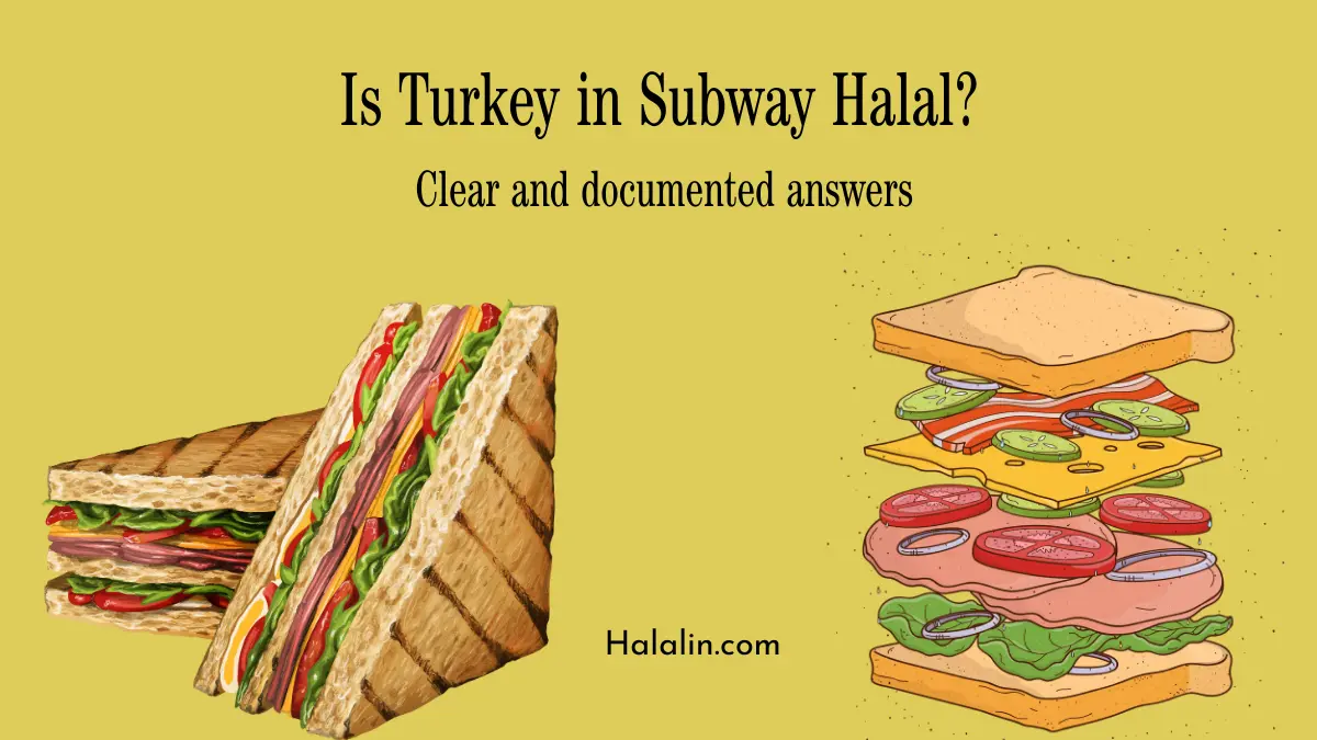 Is Turkey in Subway Halal