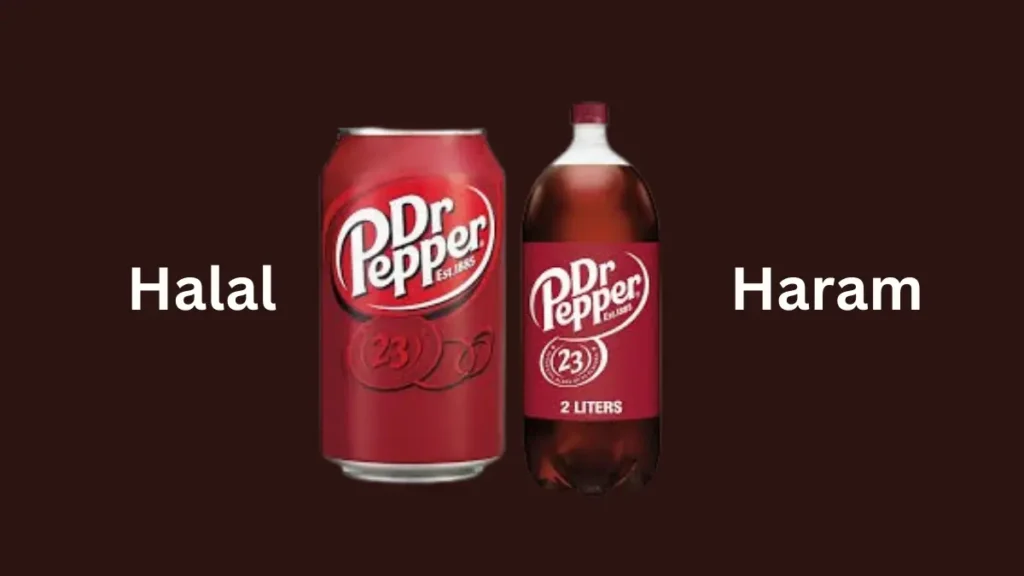 dr. pepper halal