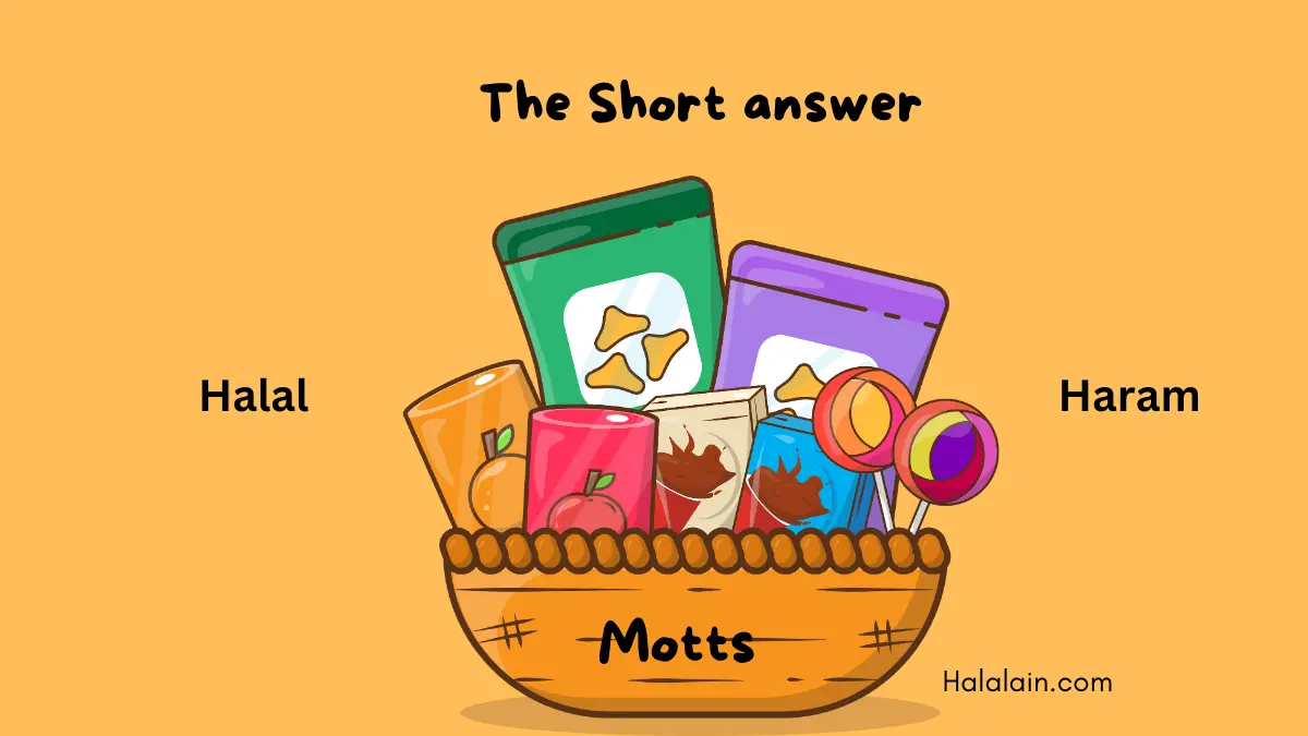 Is Motts Halal