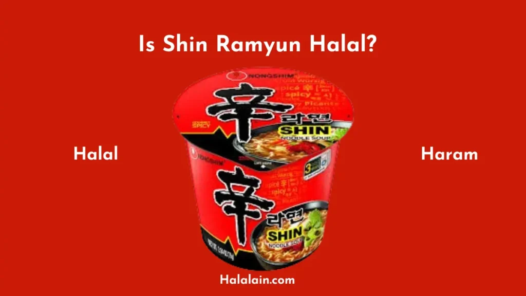 Shin Ramyun Halal