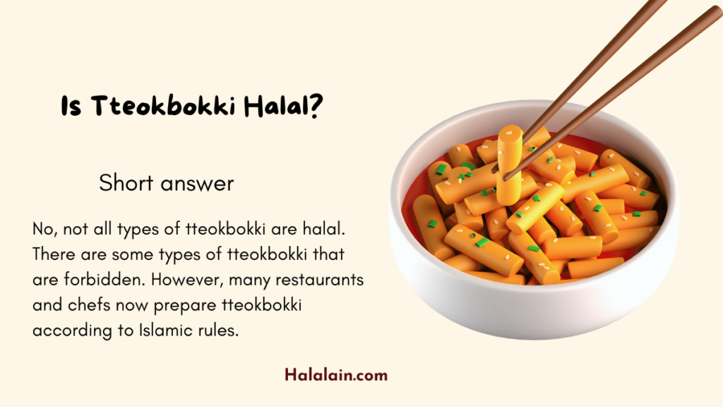 Tteokbokki Halal