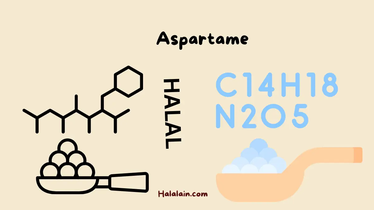 Is aspartame Halal